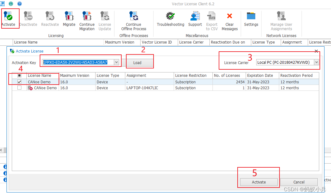 CANoe下载地址以及CAN Demo 16的下载与激活，并附录所有CANoe软件版本CSDN博客