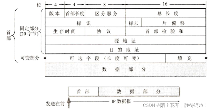 IP数据报的完整格式