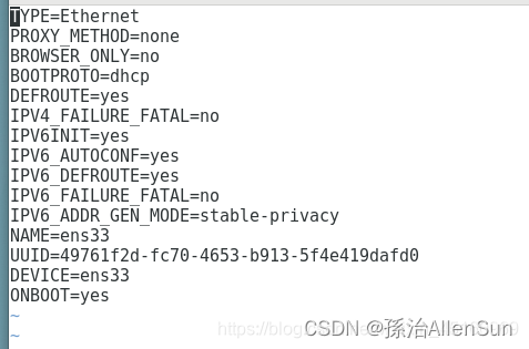 Linux虚拟机克隆之后使用ip addr无法获取ip地址