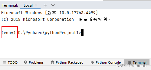 PyCharm 虚拟环境搭建