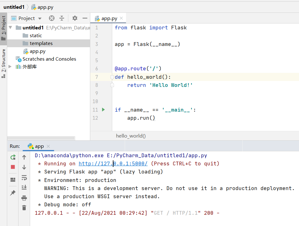 Python Flask框架建立项目_spyder flaskCSDN博客