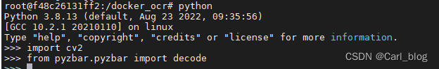 python识别二维码解决缺少zbar问题from pyzbar.pyzbar import decod ImportError ...