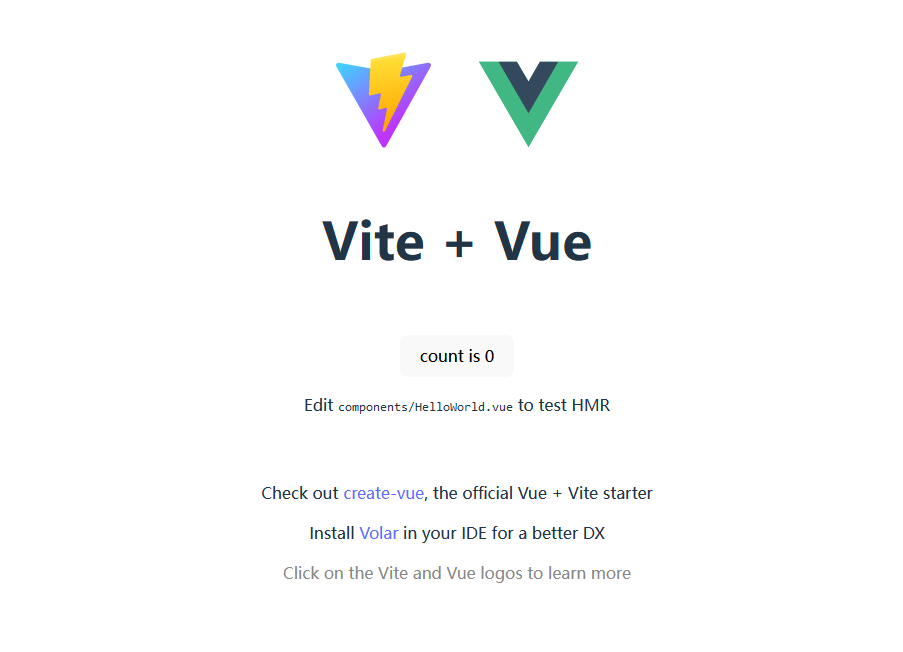 五分钟利用Vite创建Vue项目