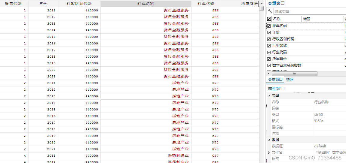 2011-2021年“第四期”数字普惠金融指数与上市公司匹配（根据省份匹配）/上市公司数字金融指数匹配