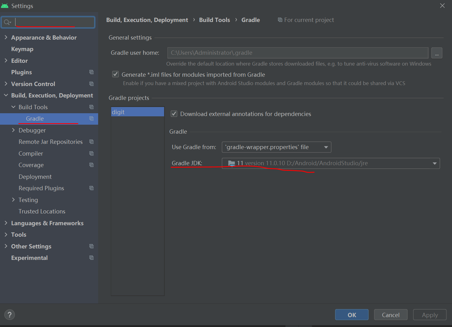 Android Gradle plugin requires Java 11 to run. You are currently using