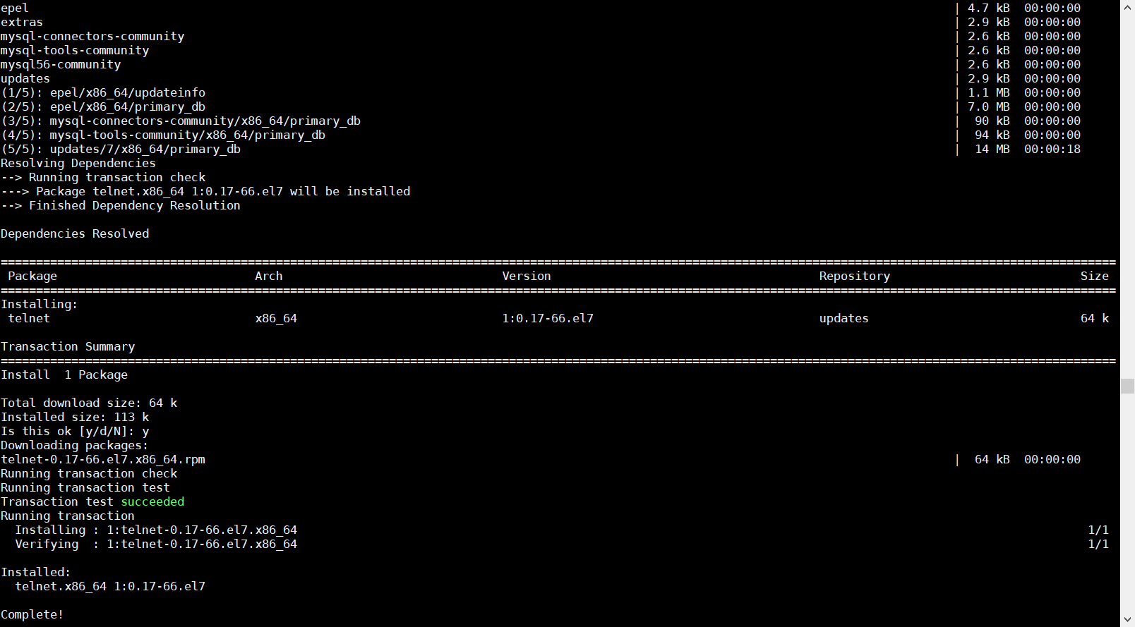 how-to-install-telnet-in-linux-without-yum-systran-box