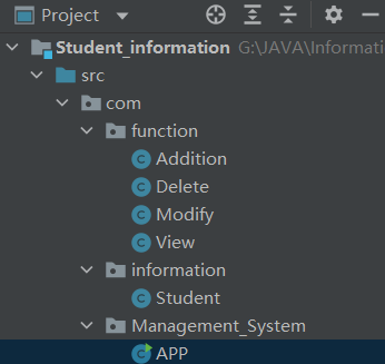 java的学生信息管理系统_java程序学生信息管理系统