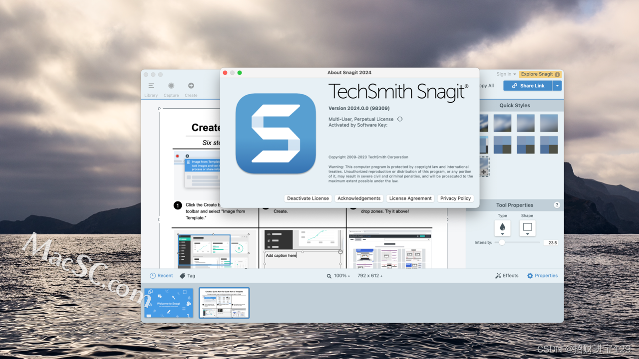 提升您的工作效率：TechSmith Snagit for Mac：强大的屏幕截图软件