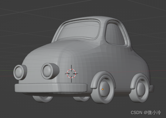 Blender学习笔记：做一个小车