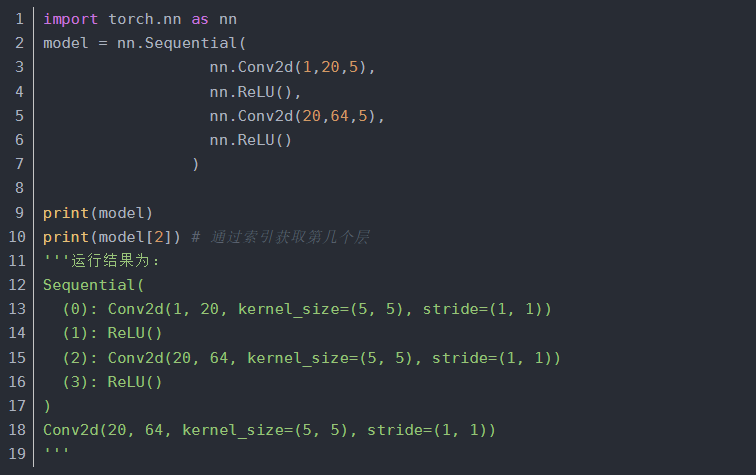 pytorch深度学习代码小记 一