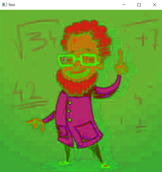 这种是把绿色和青色位置的区域识别出来了,但我们想要的是人物的区域