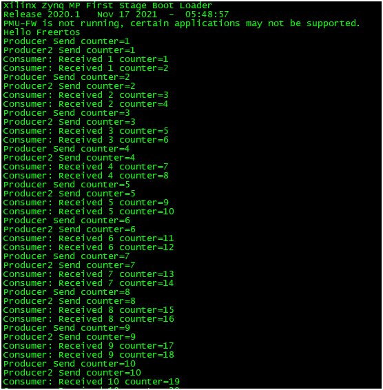 Xilinx软件开发：FreeRTOS快速入门
