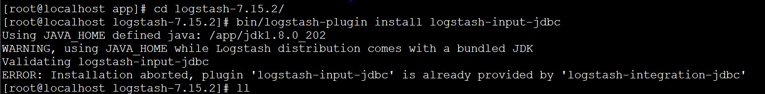 logstash-input-jdbc 下载安装 linux