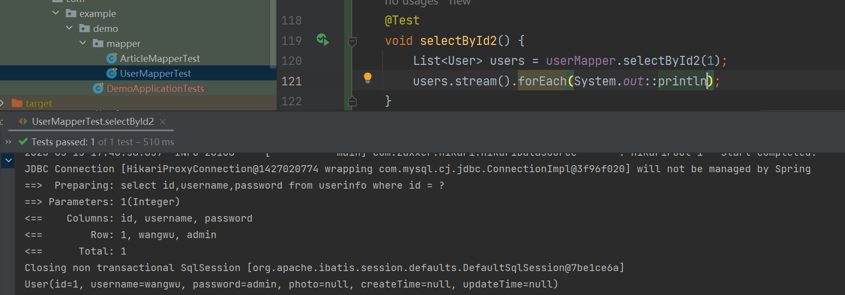 MyBatis动态SQL