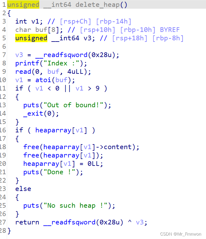 【PWN · heap | Overlap | off-by-one】HITCON Trainging lab13