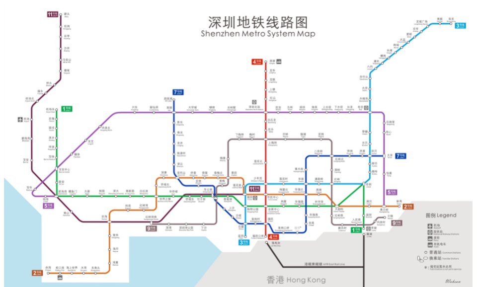 深圳14号地铁线路明细图片