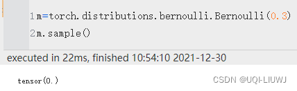 pytorch 笔记：torch.distributions 概率分布相关（更新中）