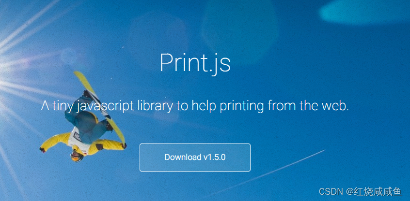 前端实现打印功能Print.js
