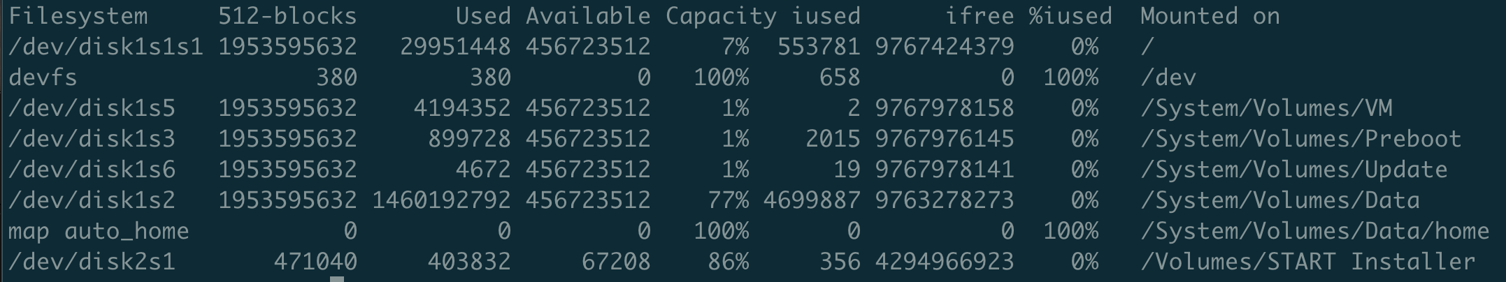 Linux下程序管理和文件处理（ps、top、kill、killalll、mount、df、du）