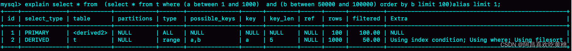 图 11 改写 SQL 的 explain