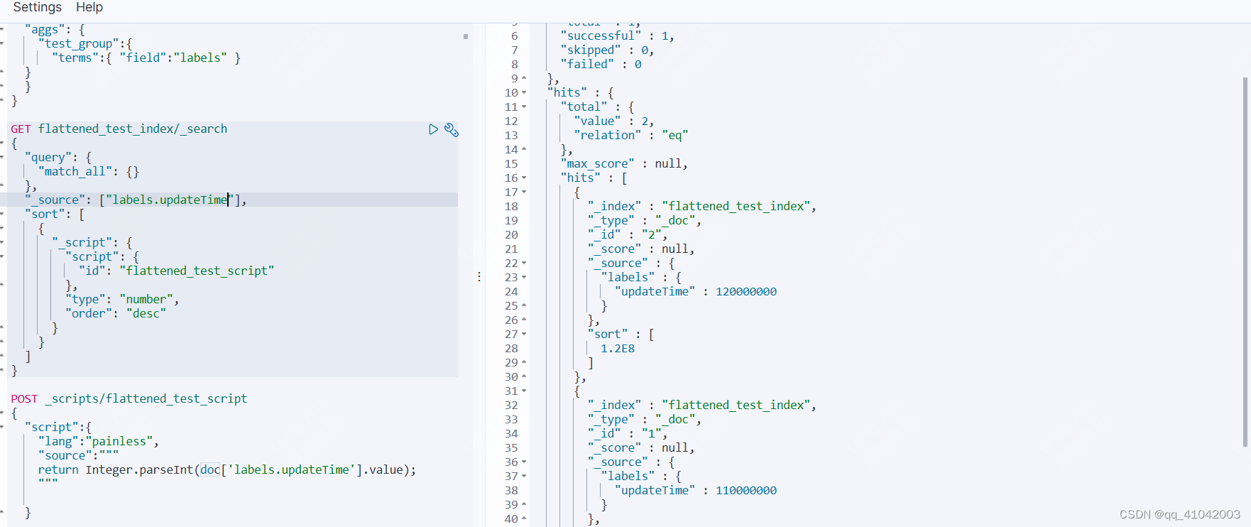Script Flattened es-字段类型-flattened_es flattened-CSDN博客