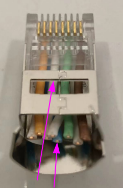 RJ45水晶头网线顺序出错排查