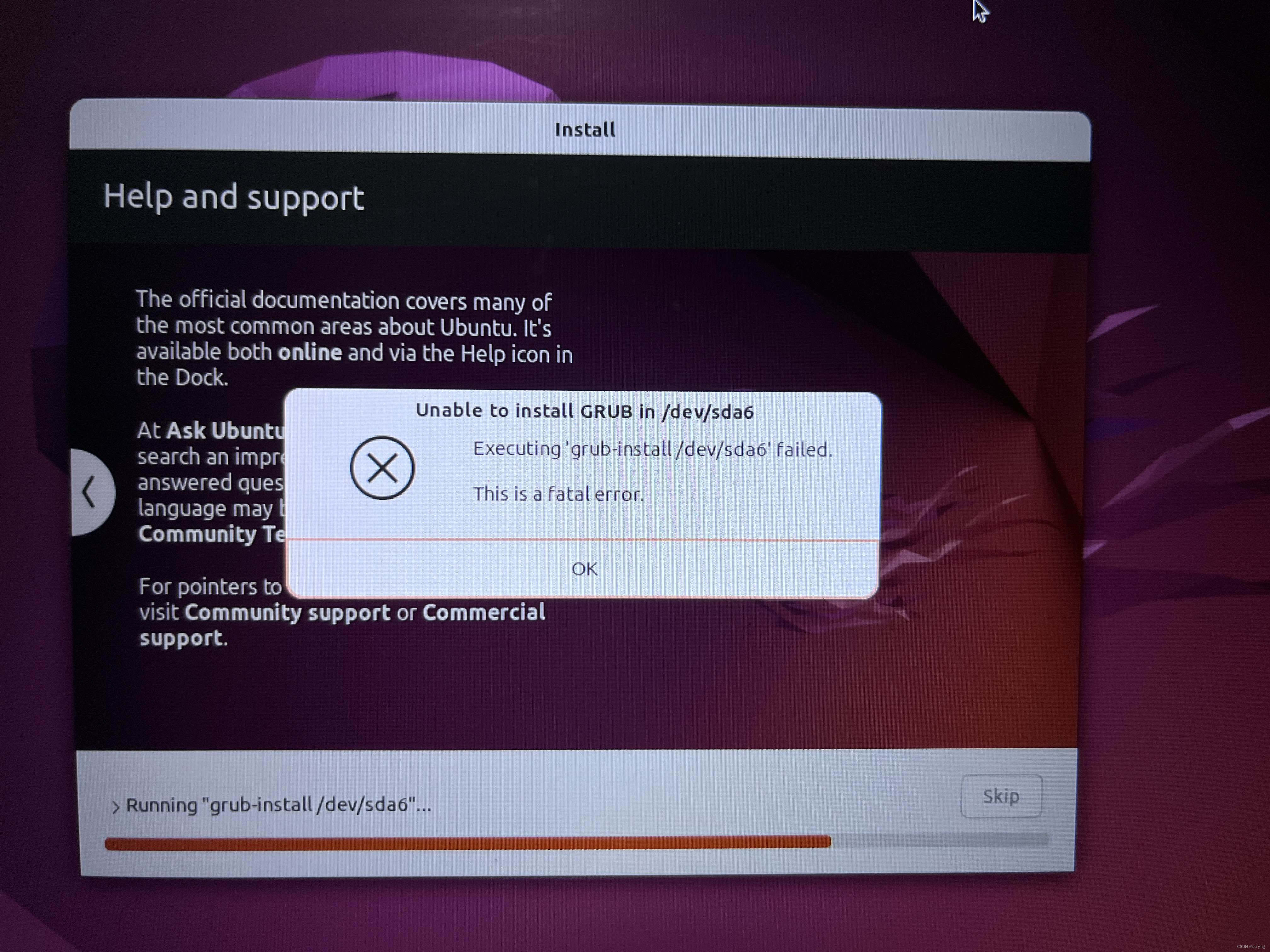 ubuntu22-04-unable-to-install-grub-in-dev-sda-csdn