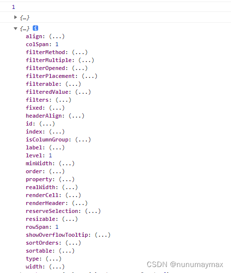 element ui - el-table 表头筛选