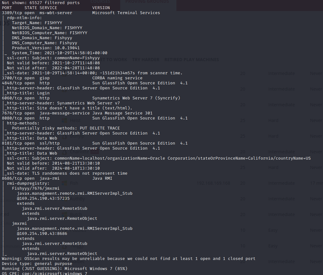 Offensive Fish 靶机渗透_oracle glassfish server 4.1 directory traversal