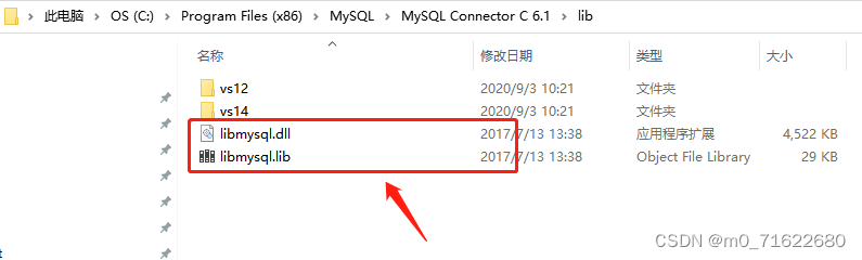 MySQL32位库文件