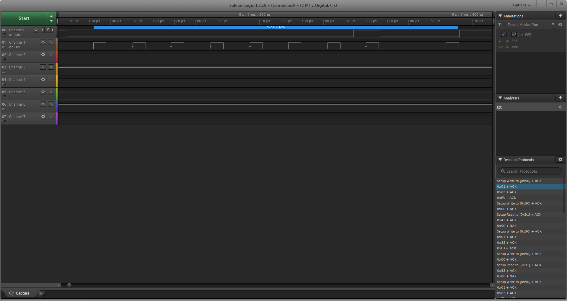 逻辑分析仪软件基础使用方法（ 基于logic 1.2.18）-CSDN博客