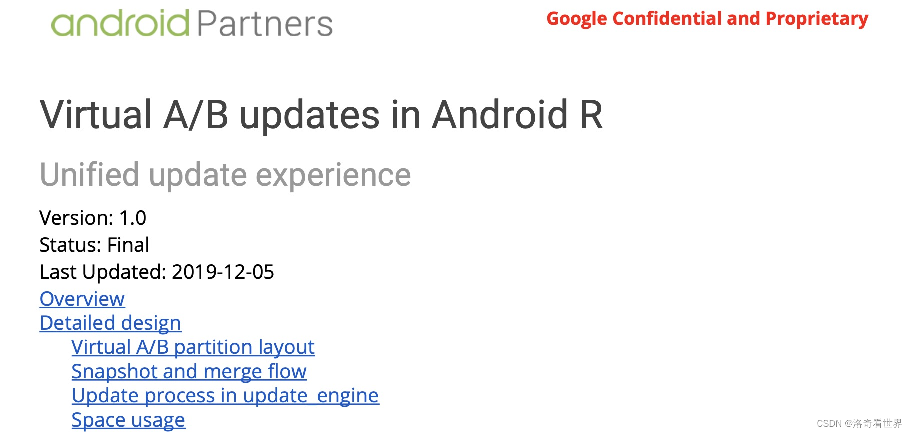 Virtual A/B updates in Android R