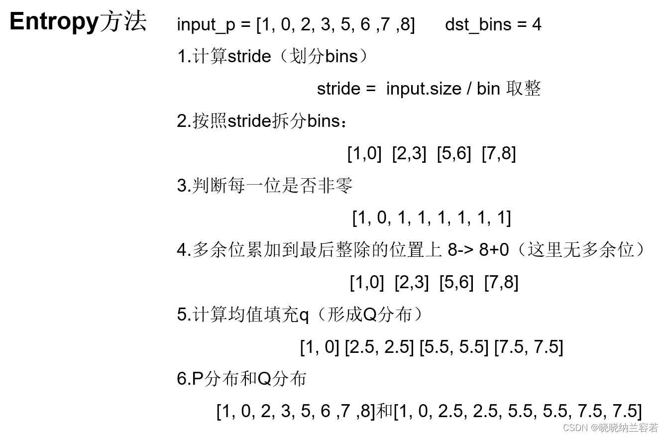 模型量化笔记--KL散度量化