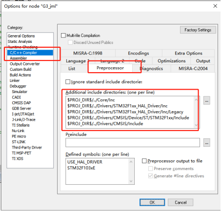 Iar找不到头文件Fatal Error[Pe1696]: Cannot Open Source File  “Stm32F1Xx_Hal.H“_Iar显示打不开头文件_Artemis_Yuer的博客-Csdn博客