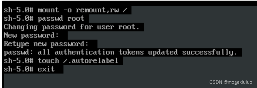 linux及openEuler破解root密码