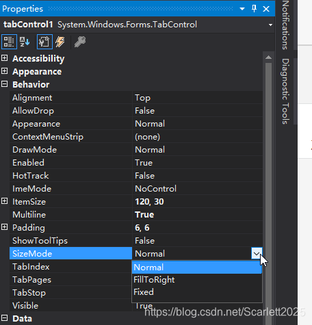 WinForm 调整TabControl中tabPage标签的宽度_c# tabcontrol的alignment设置为bottom时 ...