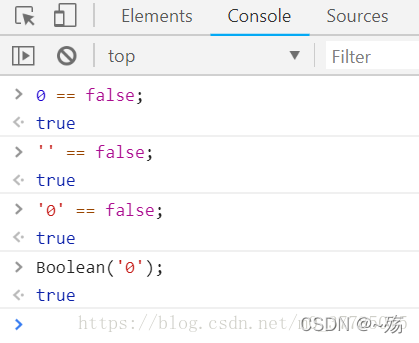 JS中0和false的比较_0==false结果为真吗-CSDN博客