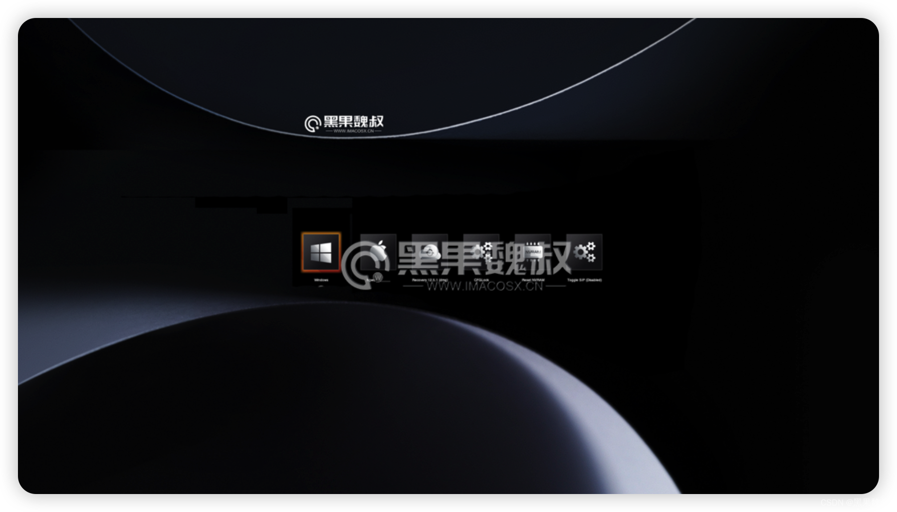 macOS 11.7.5（20G1225）With OpenCore 0.9.1开发版 and winPE双引导分区原版镜像