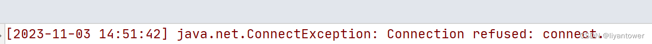 datagrip出现 java.net.ConnectException: Connection refused: connect.