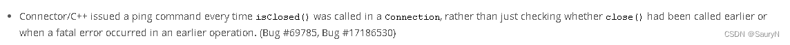 bug记录:c++ mysql Connector:Lost connection to MySQL server during query