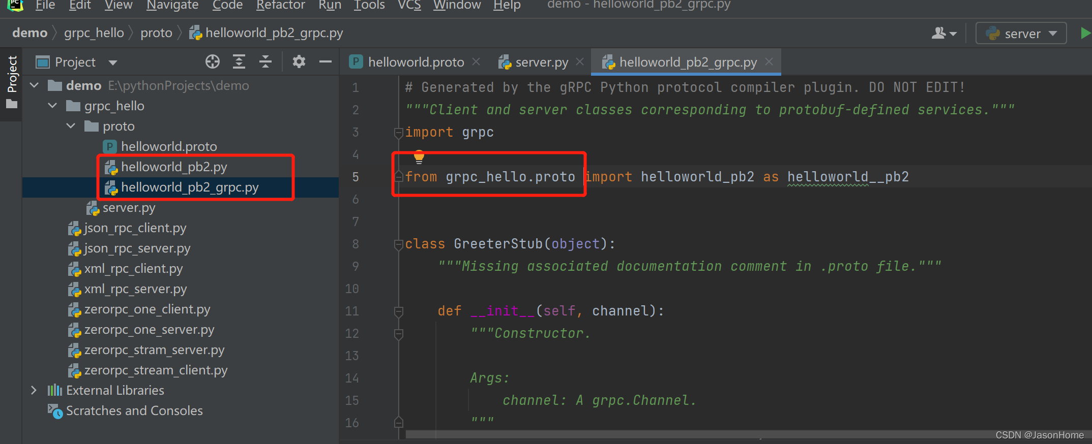 python下的grpc和protocol buffer体验-CSDN博客