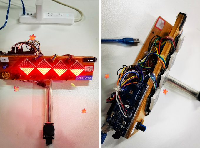 ▲ 图3.1 五位置游戏杆控制