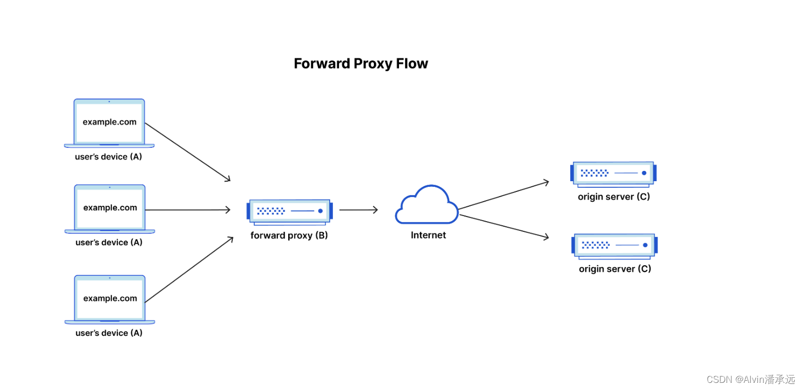 Forward Proxy Flow