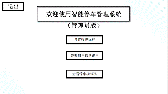 QT智能停车管理系统