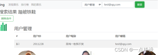 【计算机毕业设计】Java基于协同过滤算法的音乐推荐系统