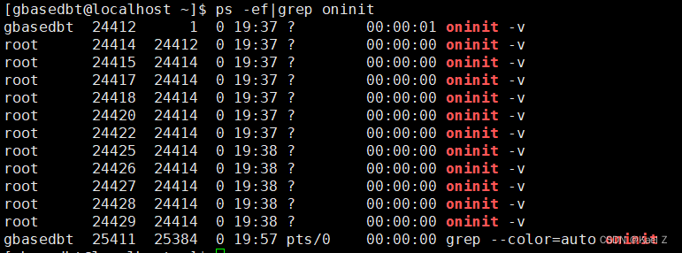 GBase8s 数据库实例化