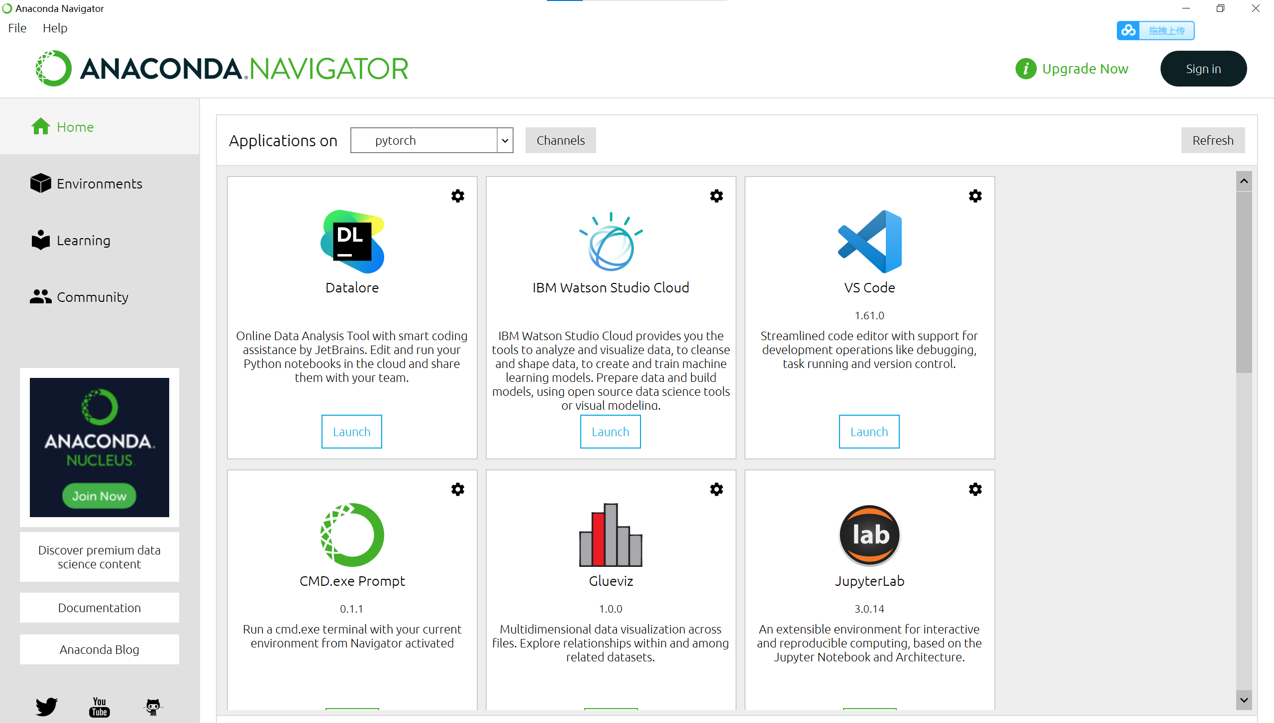win10环境下配置pytorch深度学习环境 anaconda3 cuda 11.1 cudnn 8005 pytorch 1.9
