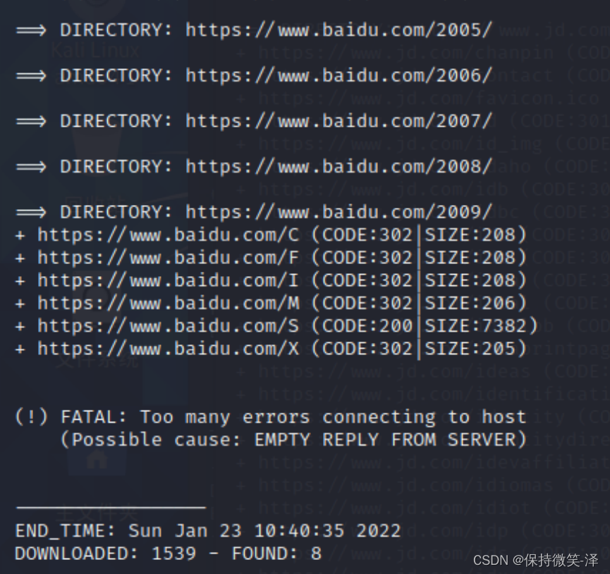Dirb 渗透测试-dirb使用教程-web目录爆破-CSDN博客