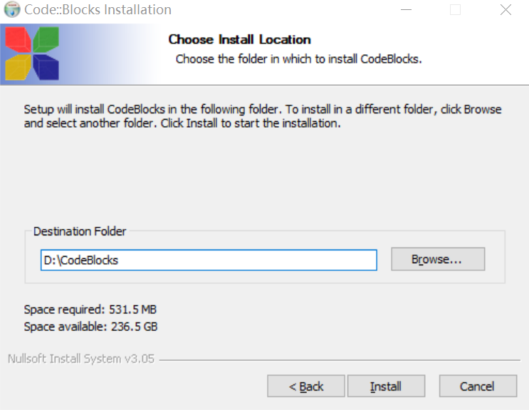 install gcc compiler codeblocks