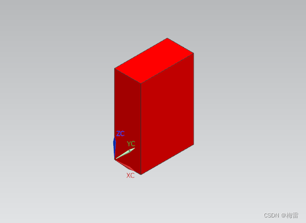 NX二次开发 UFUN创建长方体 UF_MODL_create_block1